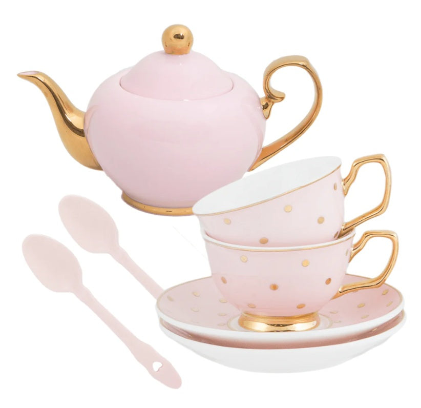 Blush Petite Tea Set