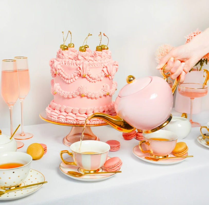 Blush Tea Pot – Delightful Temptations